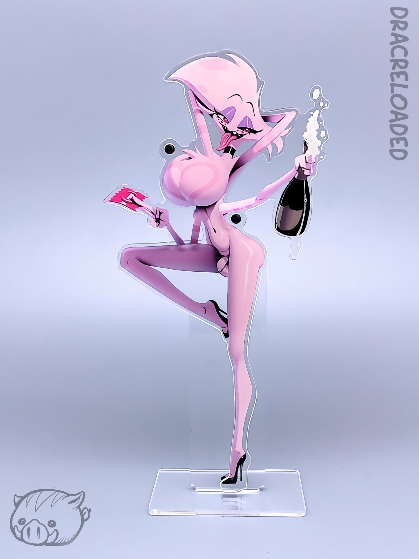 Pink Spider By DracReloaded