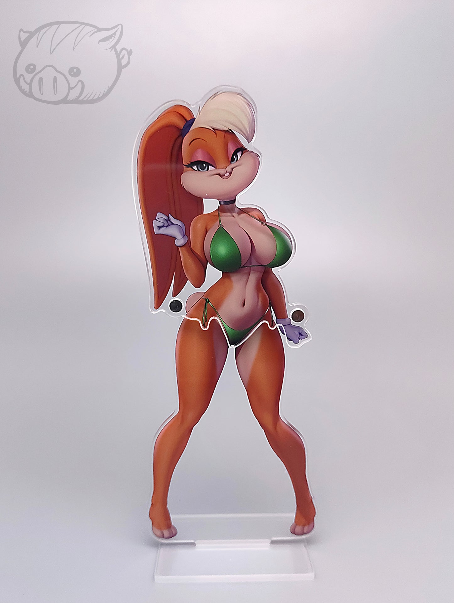 Naughty Hopper - Premium Magnetic Acrylic Standee
